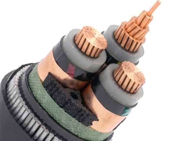 Armored Copper 15KV XLPE Cable steel wire armoured 15 kv xlpe cable