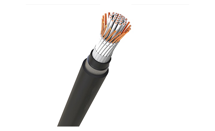 armoured control cable for industrial control and protection applications