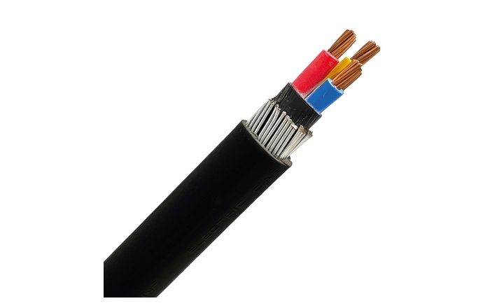 PVC armoured cable for low voltage electrical wiring projects