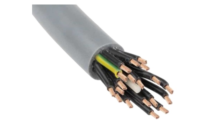 PVC control cable for electrical control and signal wiring