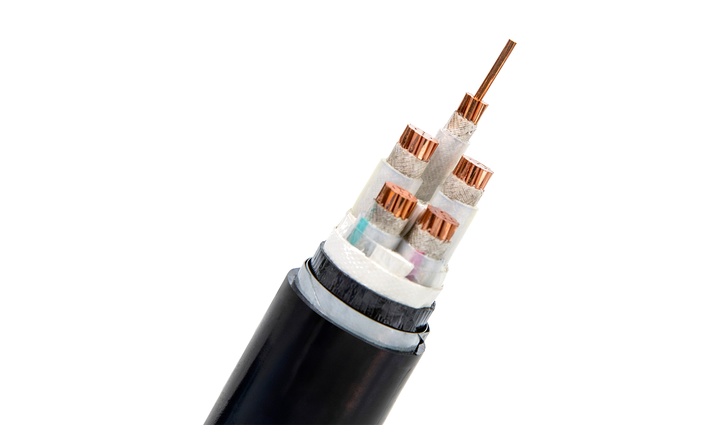 STA armoured cable for underground electrical installation