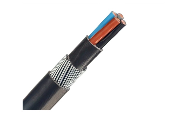 SWA armoured cable for low voltage power distribution
