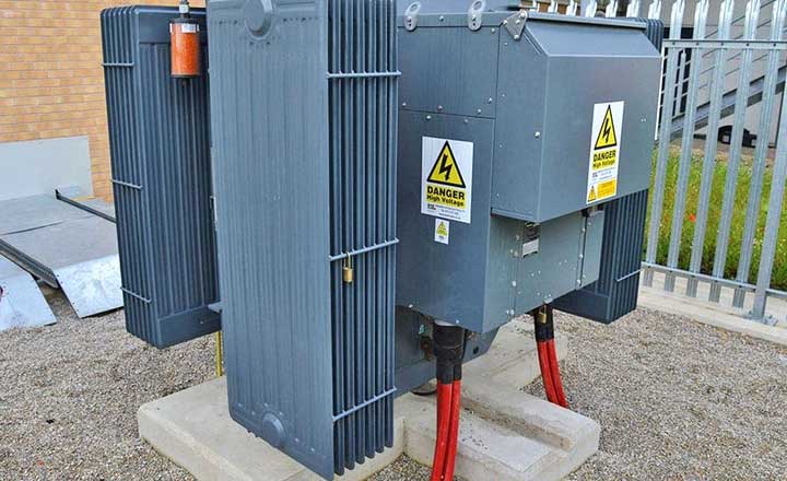 substation and transformer connection using medium voltage power cables